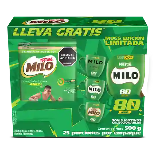 Milo Activ-Go Doy Pack 500g + Mug