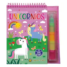 Colores 4 en 1 Unicornios de Hojalata El Gato