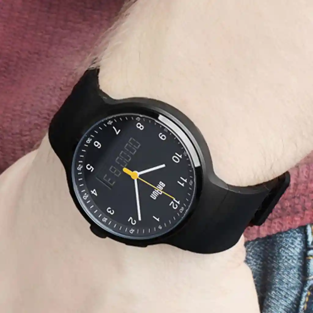 Inkanta Reloj Digital Classic Pulso Goma Negro