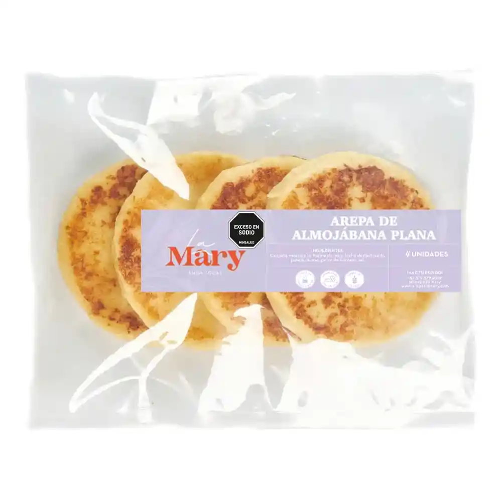 Arepas Lamary Almojábana Plana