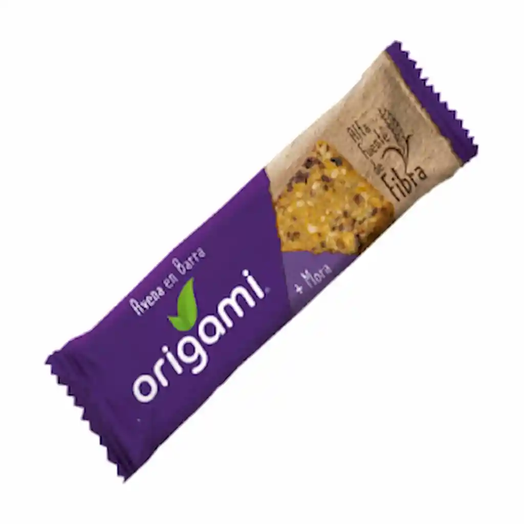Origami Snack Barra Avena Mora
