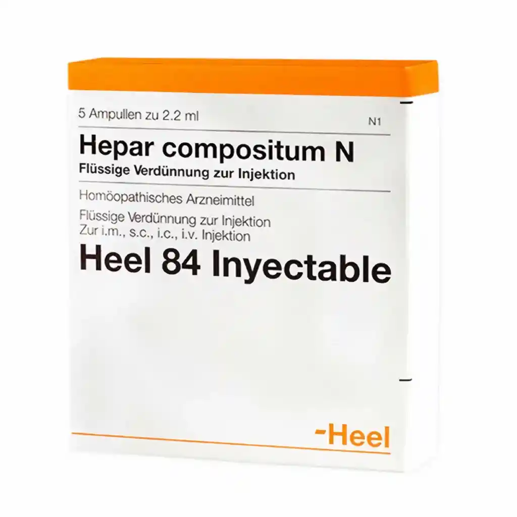 Hepar Heel 84 Iny 22 Mg Cjx5Amp Hee