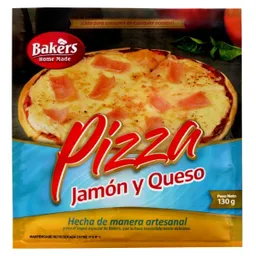 Bakers Pizza Jamón y Queso