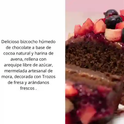 Porción de Torta Chocolate