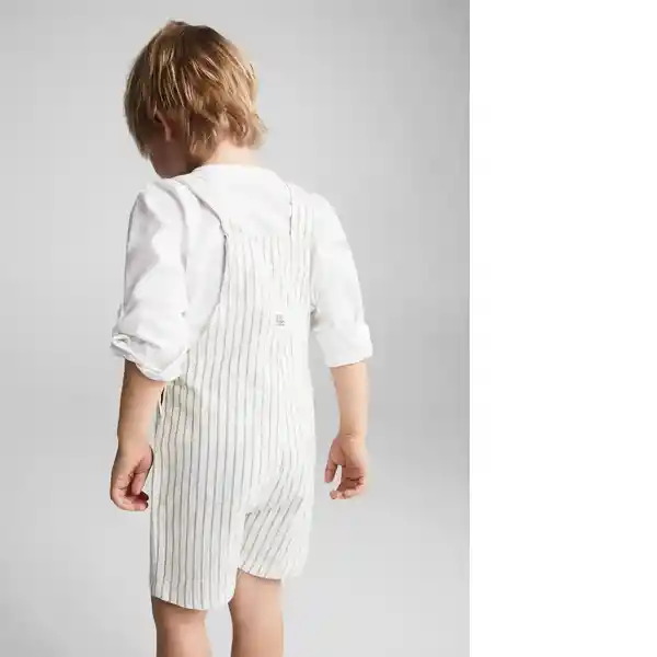 Enterizo Peto Jan Crudo Talla 67 Niños Mango