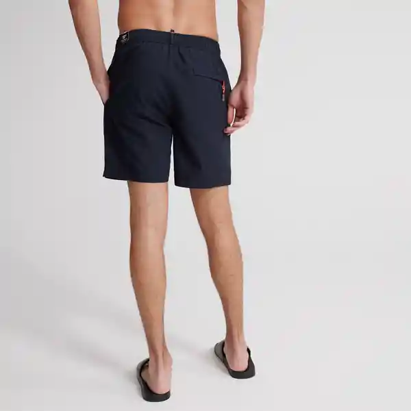 Superdry Short de Baño Waterpolo Swim Hombre Talla S