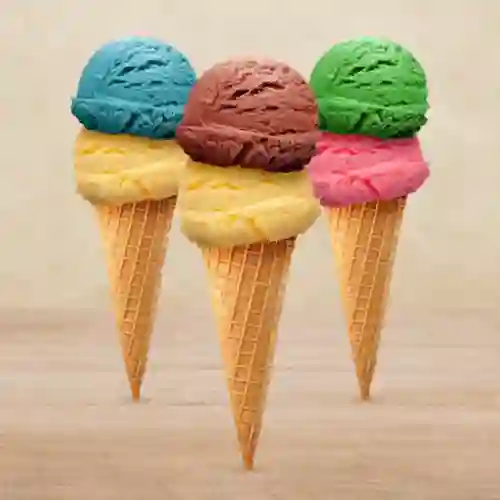 Sabores de Helados 2 Bolas