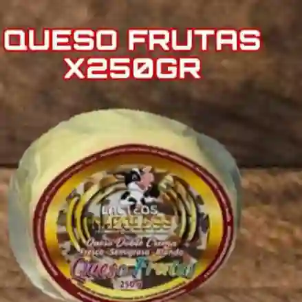 Queso Frutas X 250 gr