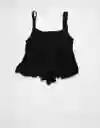 Suéter Tejido Mujer Negro Talla Small 1514064 American Eagle