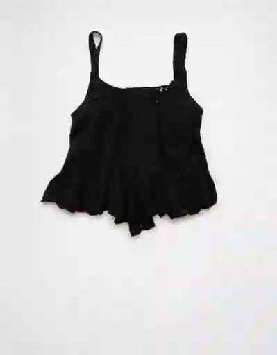 Suéter Tejido Mujer Negro Talla Small 1514064 American Eagle