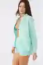 Camisa Manga Larga Leni Mujer