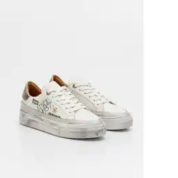 Tenis Retro Crudo Porcelana Claro Talla 38 Chevignon