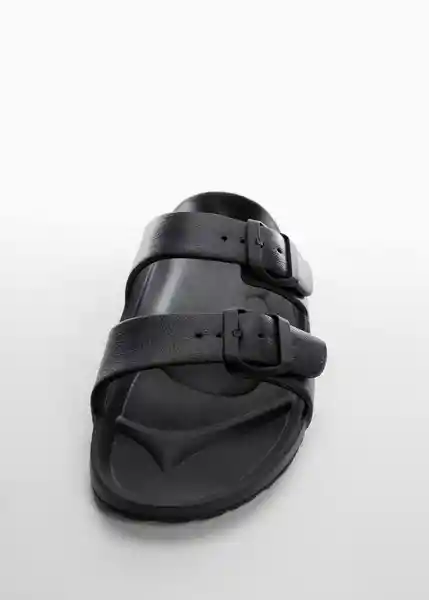 Chanclas Biorub Negro Talla 44 Hombre Mango