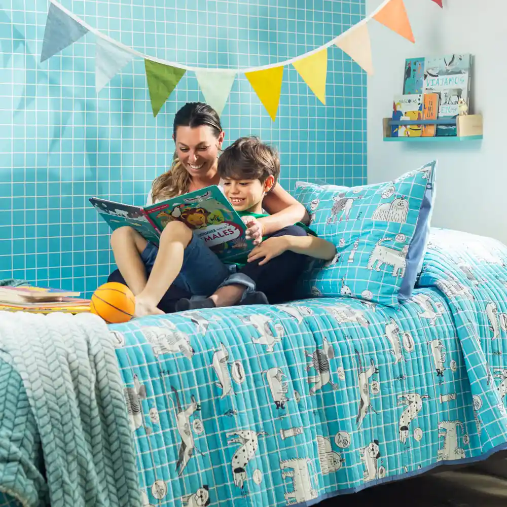 Quilt Estampado de Microfibra