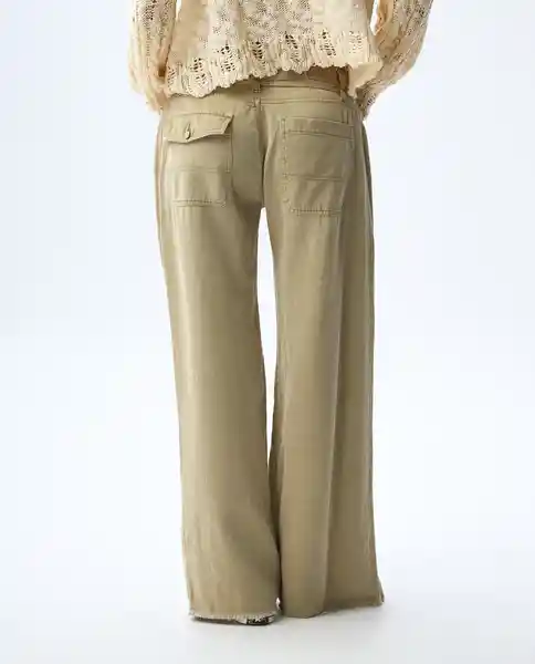 Pantalón Mujer Verde Talla 8 631G002_VER150522 Americanino