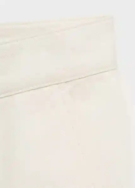 Jean Albe Off White Talla 38 Hombre Mango