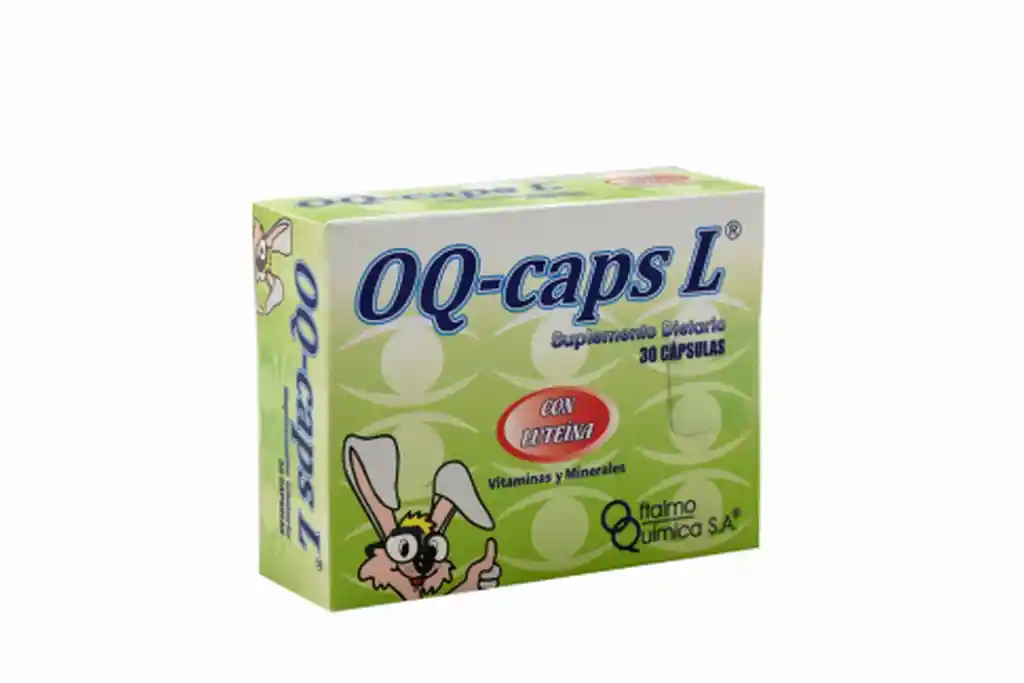 Oq-Caps Luteina Caja Con 30 Cápsulas