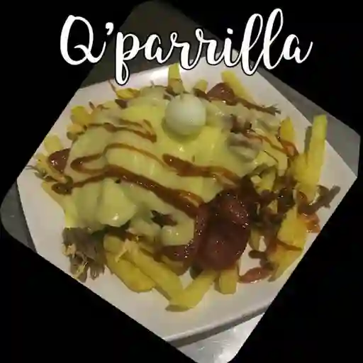 Salchipapa premium