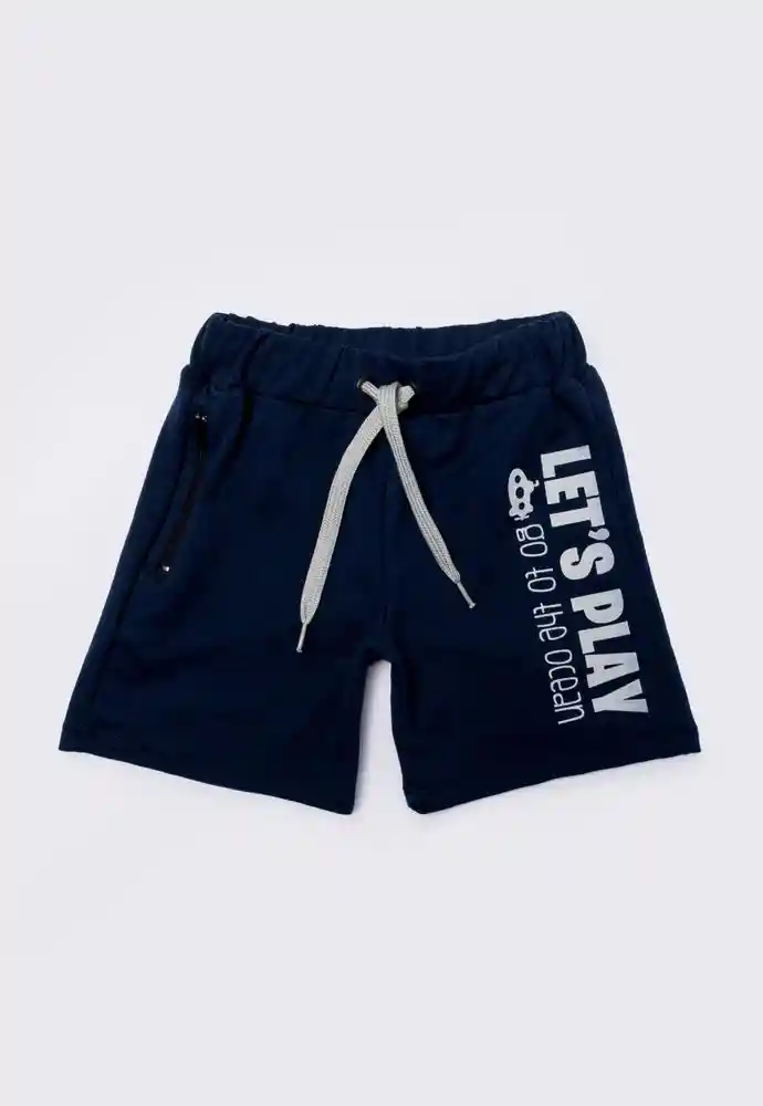 Bermuda 9/12meses-navy