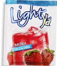 Light Yá Light Ya Bebida Instantanea Sabor A Mora