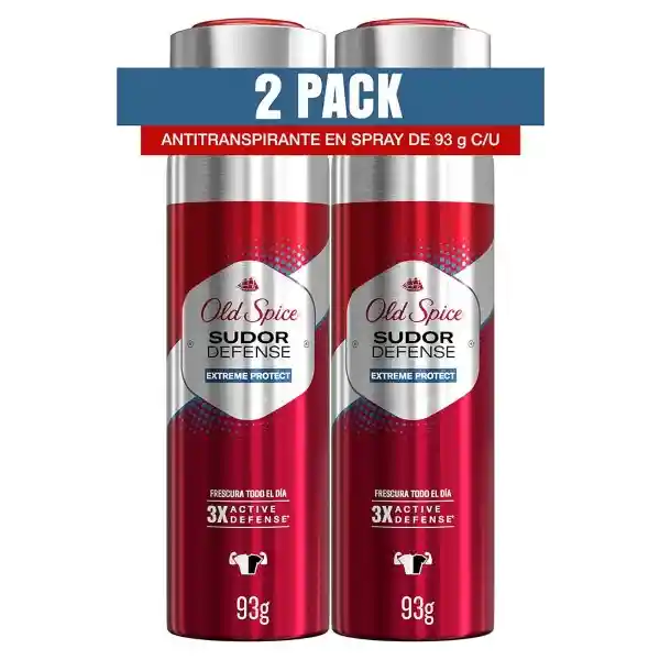 Antitranspirante en aerosol Old Spice Extreme Protect 150 ml x 2 Unidades