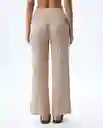 Pantalón Mujer Beige Talla 8 631G001_BEI141209 Americanino