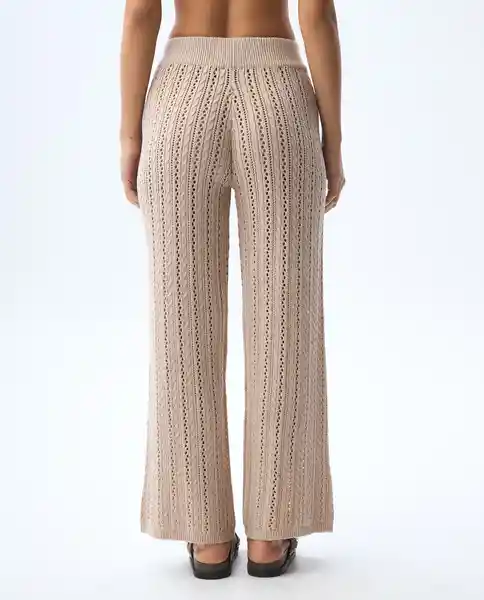 Pantalón Mujer Beige Talla 8 631G001_BEI141209 Americanino
