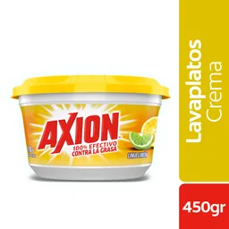 Axion Lavaplatos en Crema Lima Limón