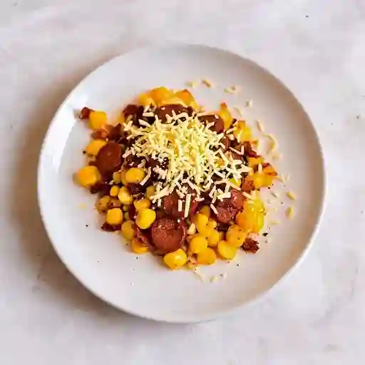 Maizito Con Chorizo Y Tocineta