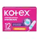 Tampones Digitales Kotex Súper 12 Und