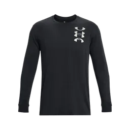 Under Armour Camiseta Where Globe ls Hombre Negro Talla LG