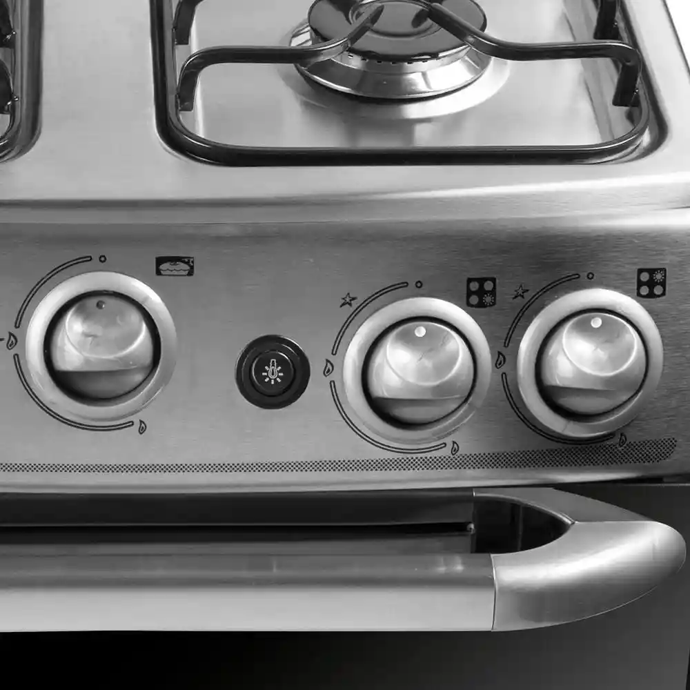 Abba Ab 201-5M Pl - Estufa 4 Ptos De Piso Master Chef