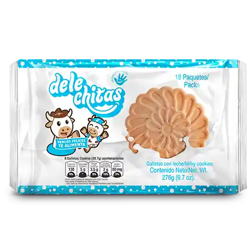 Delechitas Galletas con Leche