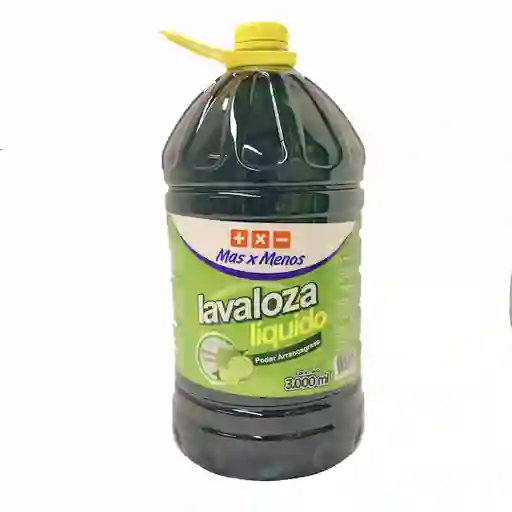 Lavaloza Mas X Menos Liquido Limon