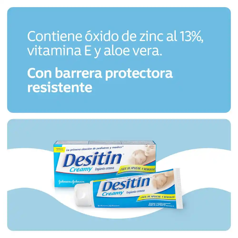 Crema de Bebé DESITIN® Creamy 113 Gr