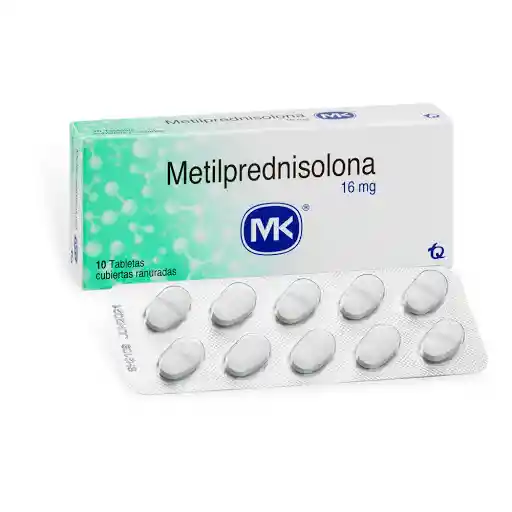  Mk Metil Prednisolona  (16 Mg) 