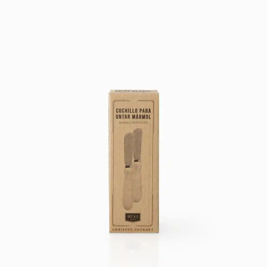 Ambiente Gourmet Cuchillo Para Untar Mármol