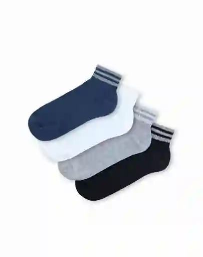 Medias Deportivas Cortas Masculino Edimburgo X4 Galax