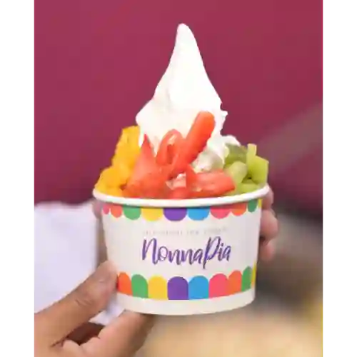 Frozen Yogurt Fit con Toppings