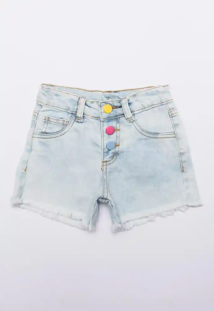 Short Indigo 3t-azul Clar