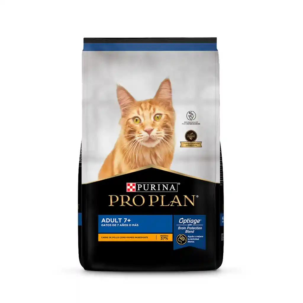 Comida para Gatos Adultos mayores de 7 años Purina Pro Plan x 3 kg