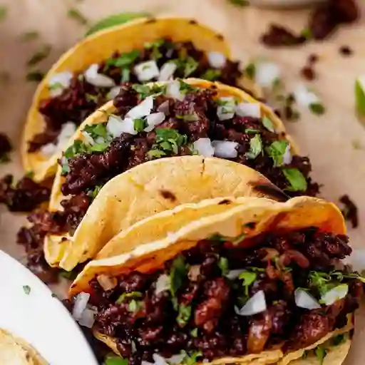 Tacos de chorizo