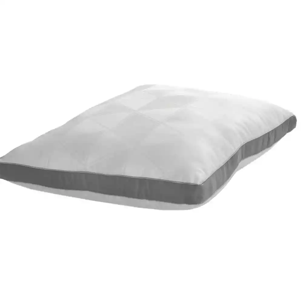 Almohada 47*67*4 Cm Jacquard Sensacion Plumas Unica-blanco