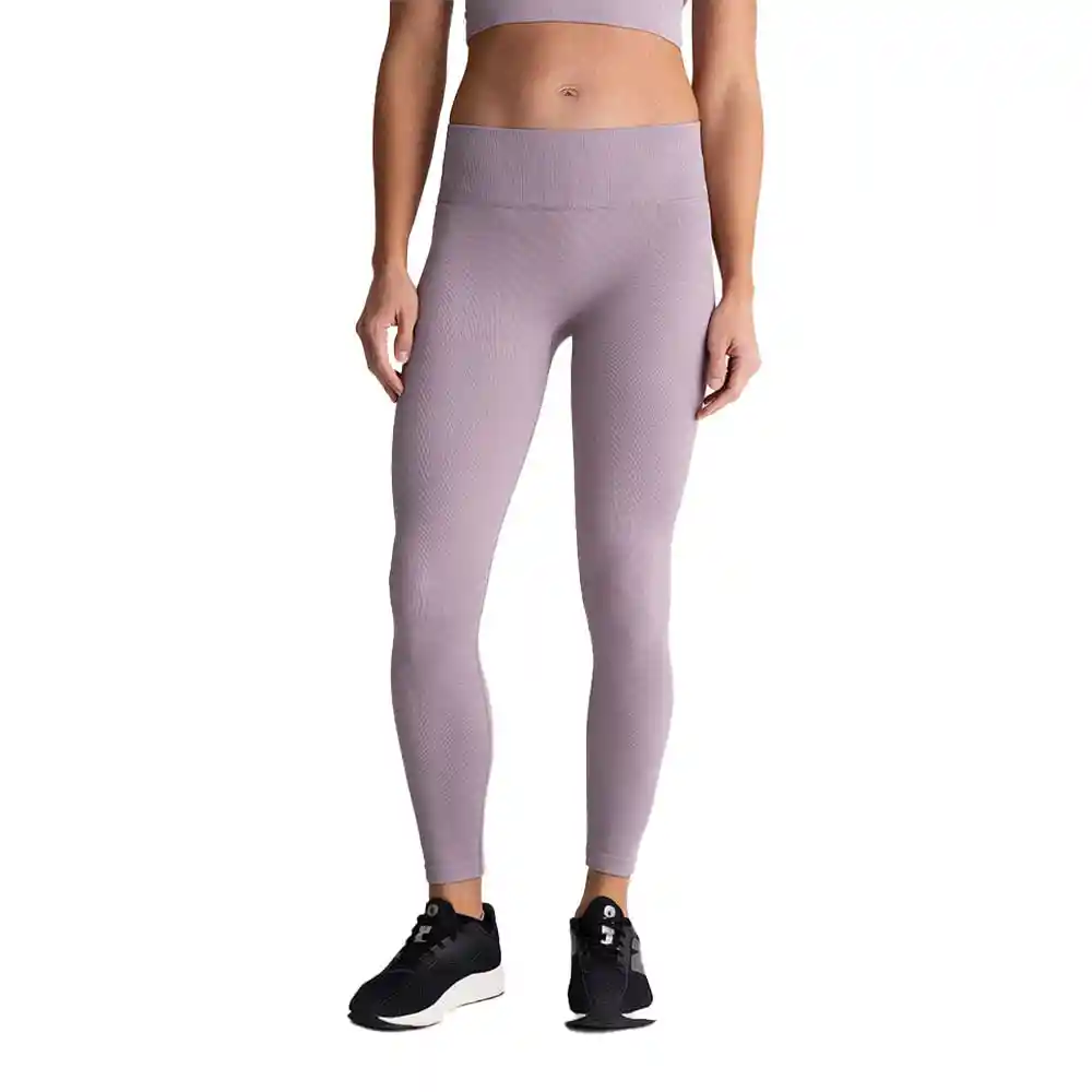 Legging Pretina Alta Control Abdomen Femenino Luxhi Punto Blanco Talla S