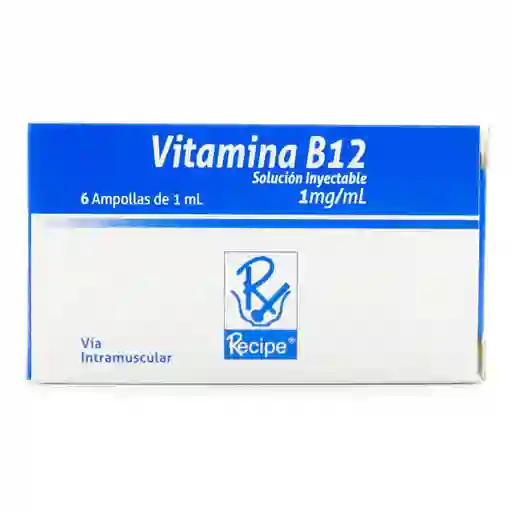 Recipe Vitamina B12 Solución Inyectable