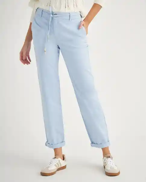 Pantalon Azul Claro Cielo Limpio Talla 4 139F002 Esprit