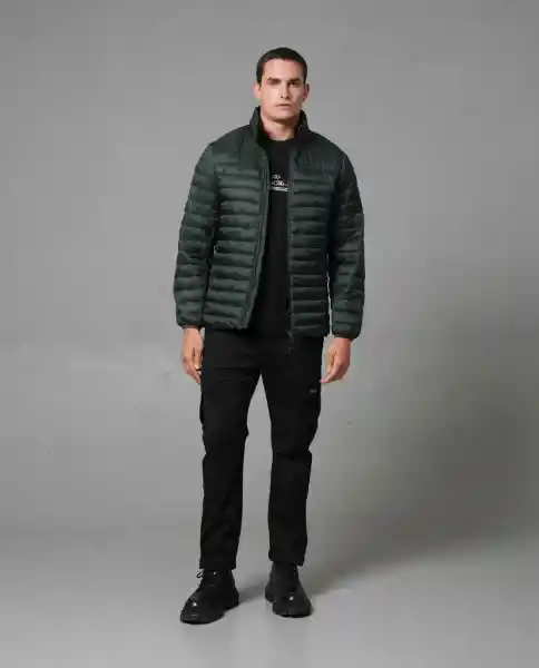 Chaqueta Hombre Verde L 120G100_VER196110 Rifle