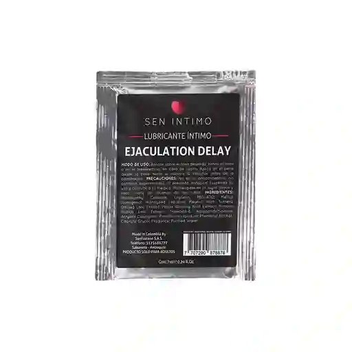 Sen Íntimo Retardante Íntimo Ejaculation Delay Sachet