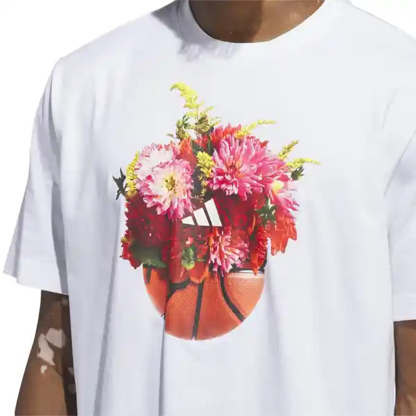 Adidas Camiseta Fdt Hbr T Para Hombre Blanco Talla L