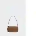 Bolso P Brick Marron Talla 99 Mujer Mango